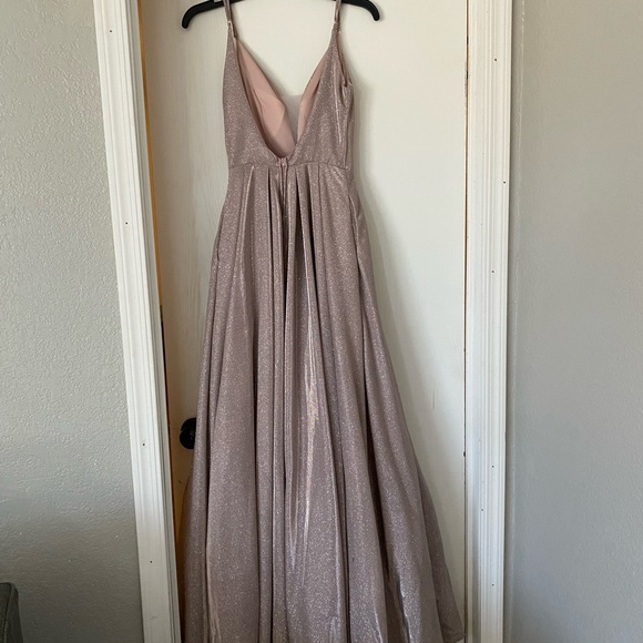 Glitter Prom Dress - Picture 3 of 13